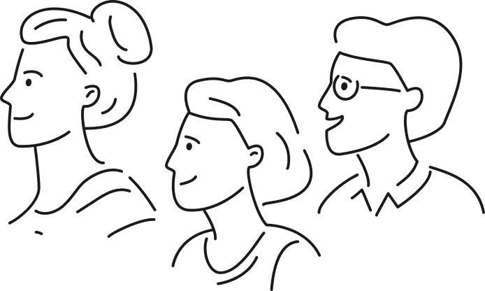 people line art